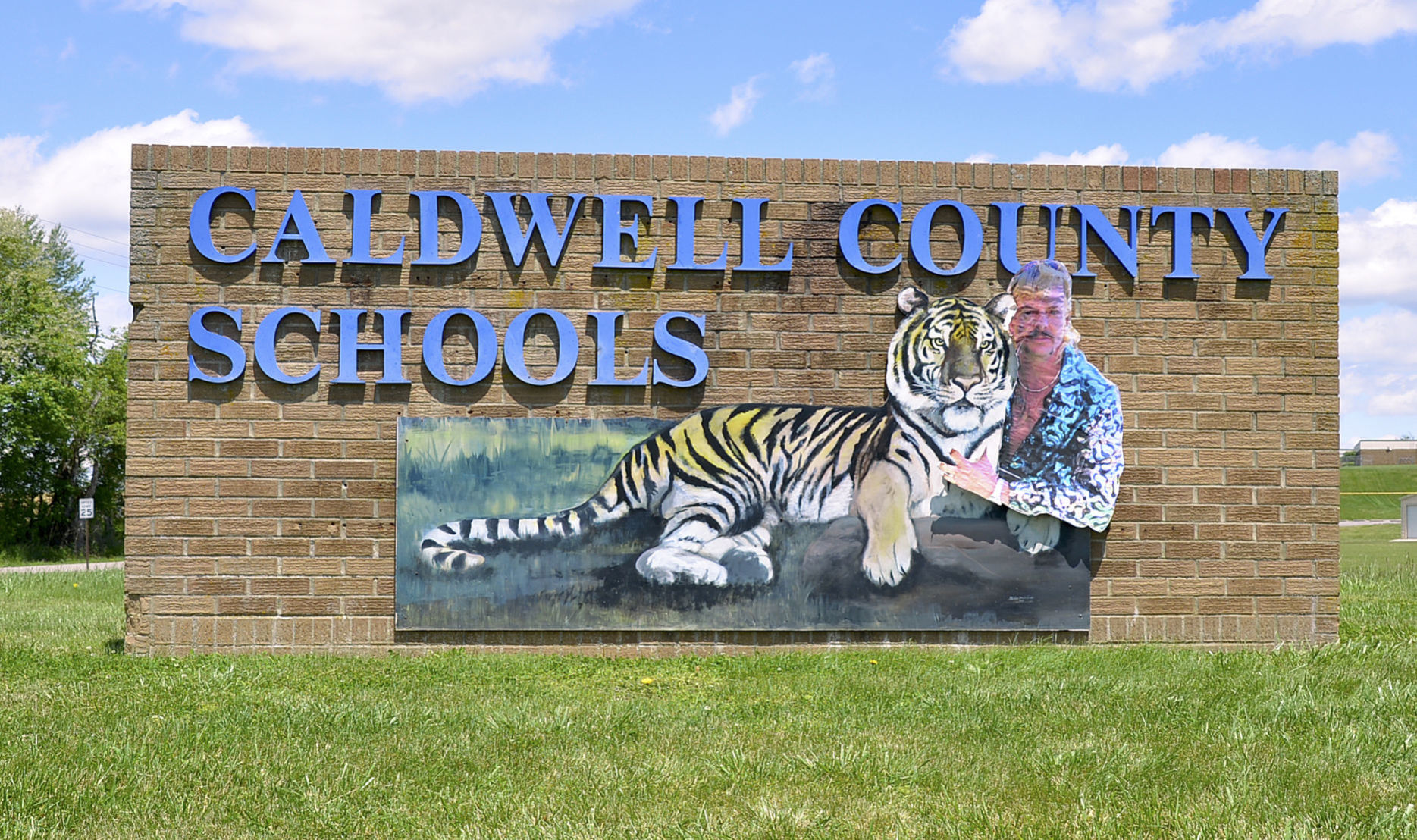 Caldwell tiger turns Exotic